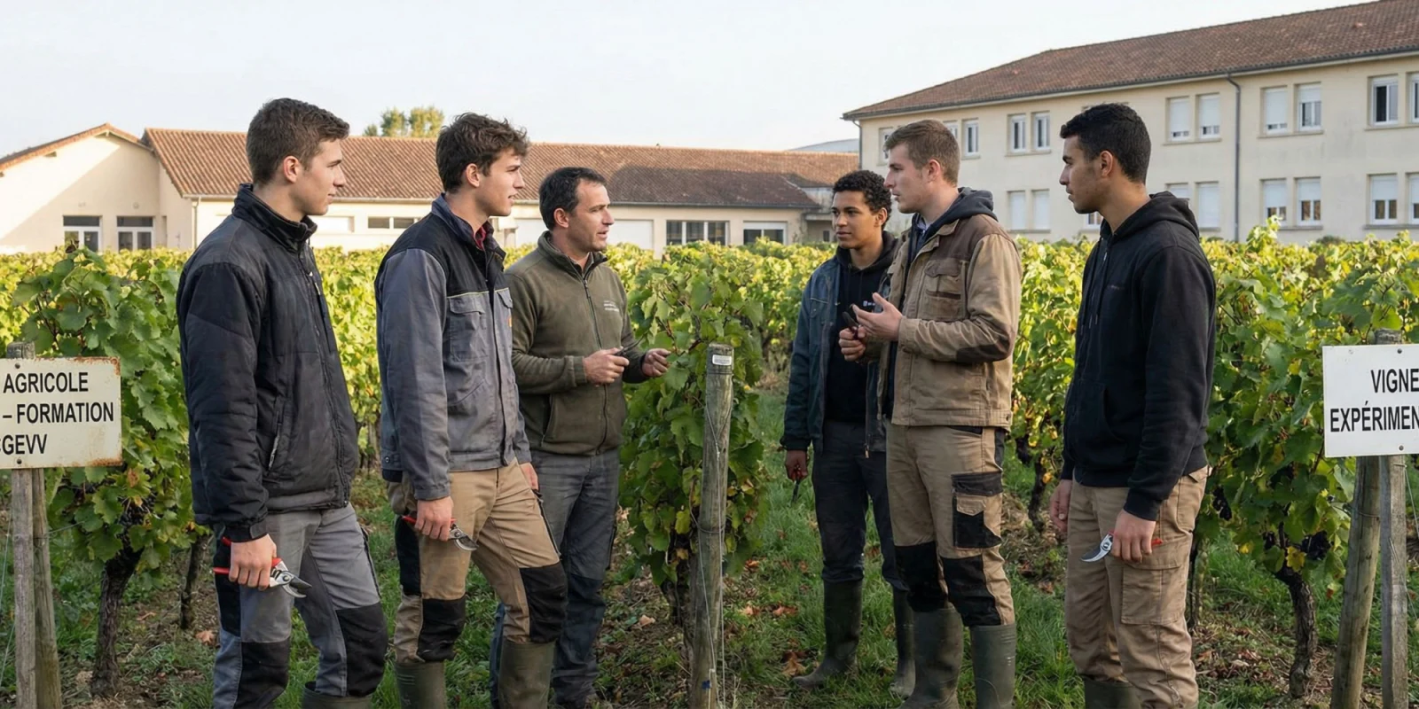 Journée Type d'un Lycéen en Bac Pro CGEVV : Entre Cours Théoriques et Travaux aux Vignes Journée Type d'un Lycéen en Bac Pro CGEVV : Entre Cours Théoriques et Travaux aux Vignes